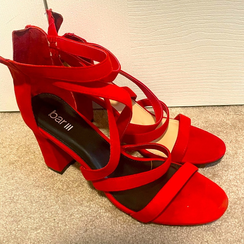 Red Bar III Heels